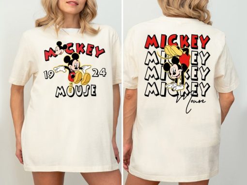 Disney Mickey Mouse Est 1924 Shirt, Disneyland Trip Shirt