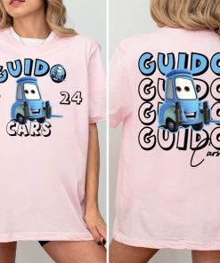 Disney Guido Cars Shirt, Guido Piston Cup Champion Shirt