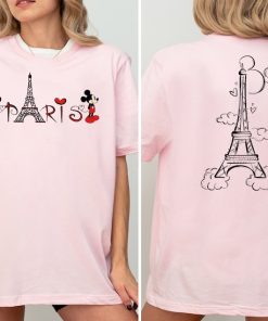 Disney Paris Shirt, Mickey Minnie Eiffel Tower Shirt