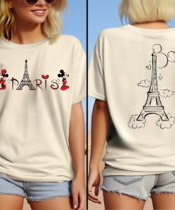 Disney Paris Shirt, Mickey Minnie Eiffel Tower Shirt