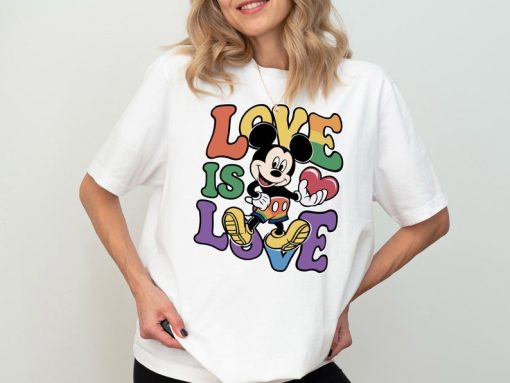 Disney Pride Month Shirt, Mickey Mouse Pride Shirt