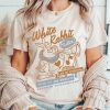 Retro White Rabbit Alice in Wonderland T-Shirt