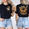 Retro Disneyland Halloween 2 Side Shirt | Halloween Matching T-shirt