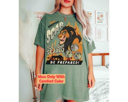 Disney Villains Scar & the Hyenas Shirt, The Lion King Characters Tee