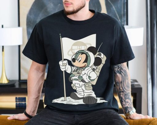 Retro Mickey Astronaut Shirt, Disney Mickey Mouse T-shirt