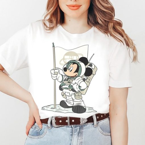 Retro Mickey Astronaut Shirt, Disney Mickey Mouse T-shirt