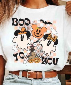 Vintage Disney Halloween 2024 Shirt, Disney Halloween Matching Shirt