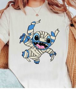 Disney Halloween Stitch Mummy T-Shirt, Stitch Mummy Tee