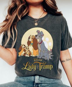 Disney Lady And Tramp Family Shirt, Vintage Lady And Tramp T-shirt