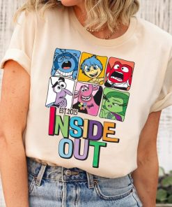 Disney Inside Out Emotions Shirt, Inside Out Est 2015 T-shirt