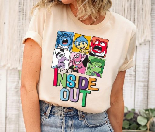 Disney Inside Out Emotions Shirt, Inside Out Est 2015 T-shirt