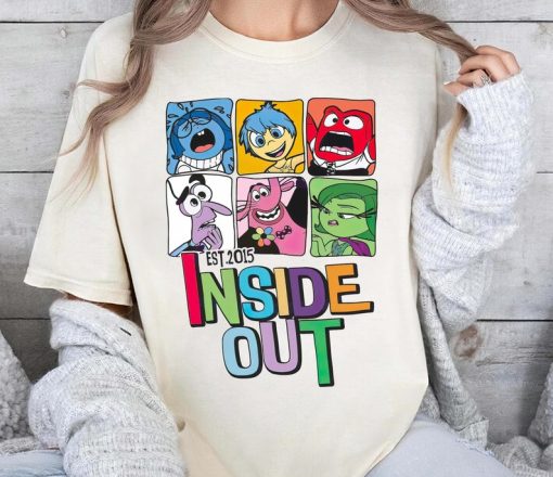 Disney Inside Out Emotions Shirt, Inside Out Est 2015 T-shirt