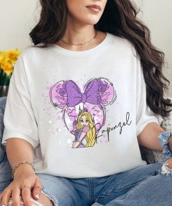 RAPUNZEL Tshirt Tangled T-shirt Disney Princess Inspired Tee Walt