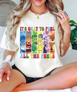 It's Okay To Feel All The Feels Shirt, Mental Health Matter Shirt