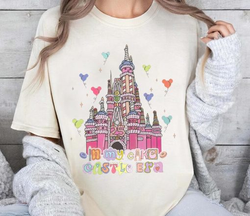 Vintage Disney Cake Castle Shirt, Mickey In My Cake Castle T-shirt