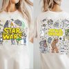 2-Sided Star Wars Group Constellation Colorful Doodle Comfort Color Sh