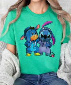 Disney Vintage Eeyore and Stitch Best Friend Costume T-shirt