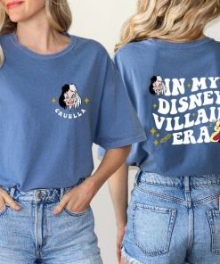 In My Disney Villain Era Shirt, Comfort Colors Disney Villains T-Shirt