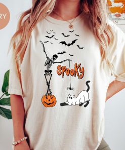 Spooky Dancing Skeleton Comfort Colors® Shirt