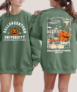 Halloweentown Est 1998 Back and Front Sweatshirt