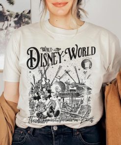 Retro Walt Disney World Mickey Minnie Shirt