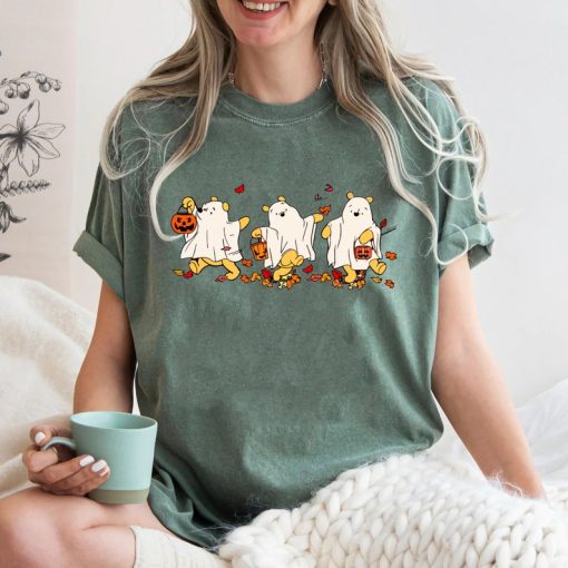 Comfort Colors® Retro Pooh Ghost Halloween Shirt