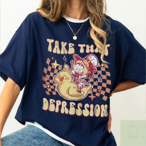 Lucifer Morning Star Take That Depression Hazbin Hotel shirt