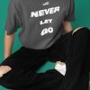 Jungkook Never Let Go shirt song for army design sweatshirt jk fanmade