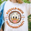 Disney Donal Duck Halloween Party Shirt, Disney Not So Scary T-shirt