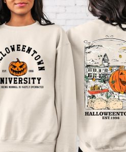 Halloweentown Est 1998 Back and Front Sweatshirt