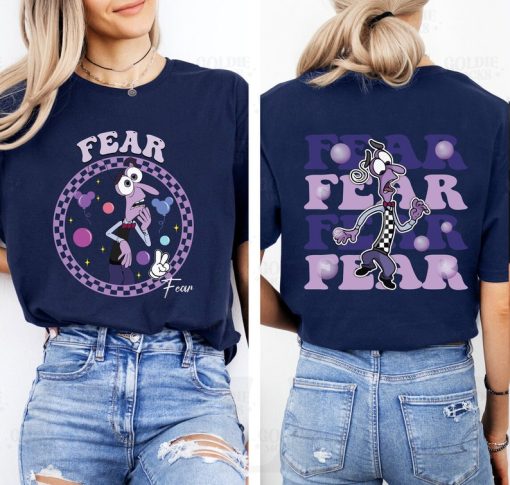 2-Sided Inside Out 2 Fear T-shirt