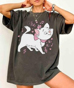 Disney Marie Cat Singing Comfort Colors Shirt