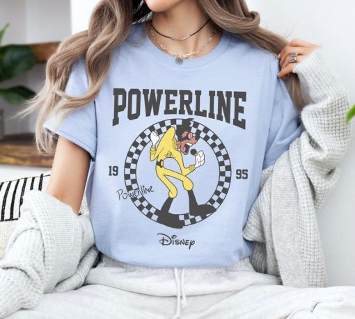 Retro Disney A Goofy Movie Shirt, Vintage Powerline Max Shirt