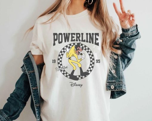 Retro Disney A Goofy Movie Shirt, Vintage Powerline Max Shirt