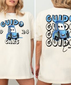 Disney Guido Cars Shirt, Guido Piston Cup Champion Shirt