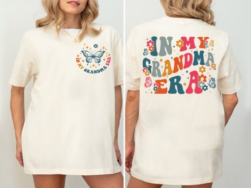 In My Grandma Era Shirt, Best Grandma Shirt, Cool Grandma Shirt