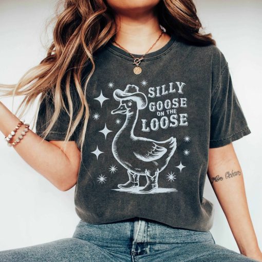 Silly Goose On The Loose Shirt, Silly Goose Farm T-Shirt