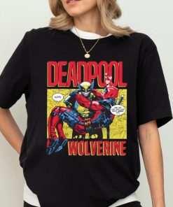 Marvel Deadpool Wolverine Shirt, Disney Superhero Shirt