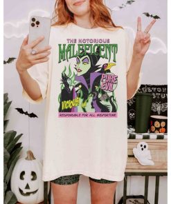 Vintage Maleficent Portrait Graffiti T-Shirt