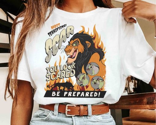 Disney Villains Scar & the Hyenas Shirt, The Lion King Characters Tee