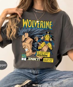 Marvel Comics Wolverine Classic Logan Retro Shirt, Marvel X-men Shirt