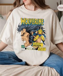 Marvel Comics Wolverine Classic Logan Retro Shirt, Marvel X-men Shirt