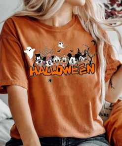 Comfort Colors®1717 Mickey And Friends Halloween T-Shirt