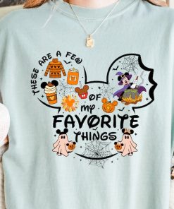 Halloween Favorites T-Shirt, Cute Halloween Graphic Tee