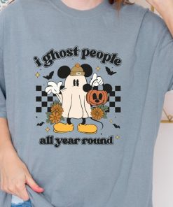 Funny Halloween T-Shirt, Ghost People Graphic Tee, Halloween Shirt