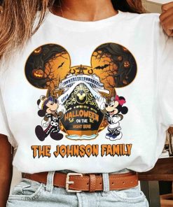 Personalized Mickey & Friends Halloween On The High Seas Shirts