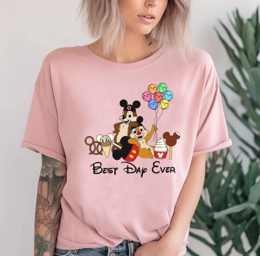 Disney Best Day Ever Chip n Dale Snacks Shirt, Best Day Ever T-shirt