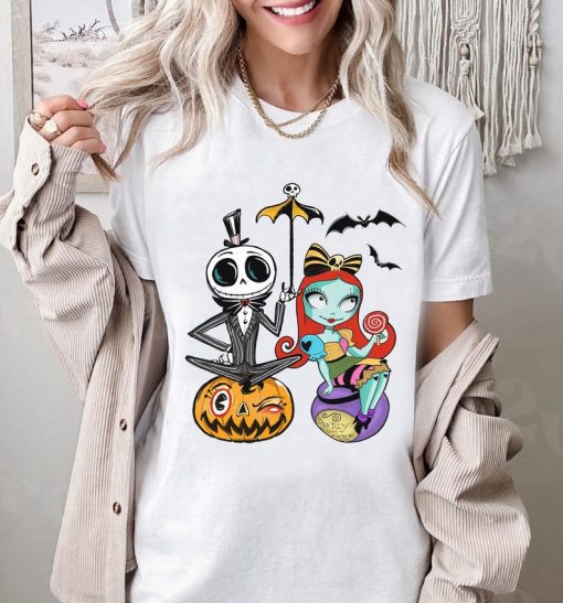 Disney The Nightmare Before Christmas Jack Skellington and Sally Hallo