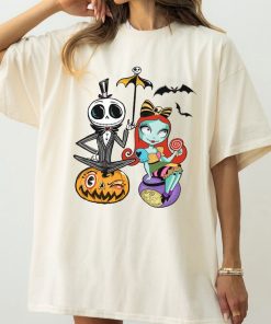 Disney The Nightmare Before Christmas Jack Skellington and Sally Hallo