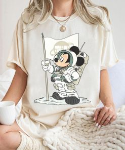 Retro Mickey Astronaut Shirt, Disney Mickey Mouse T-shirt